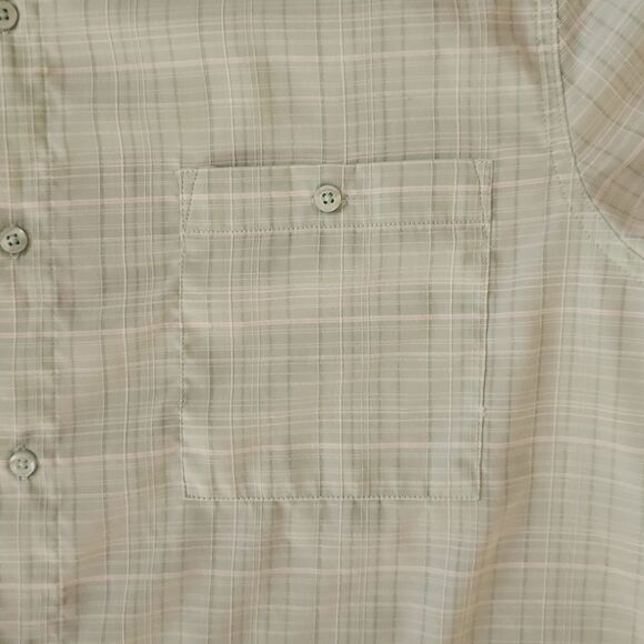 B line Sport lightweight light green men's XXL short sleeve shirt - Picture 3 of 9